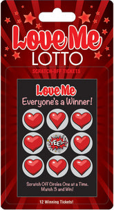 Love Me Lotto 12 Winning Tickets!
